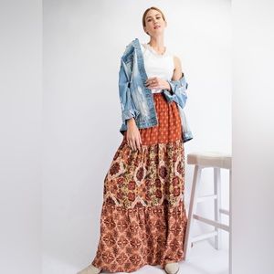 Boho Maxi Skirt